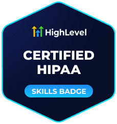 HIPAA Compliance HighLevel HIPAA Compliance skills badge