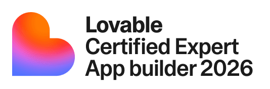 Lovable Certified Expert App Builder 2026 Lovable Certified Expert App Builder 2026 badge